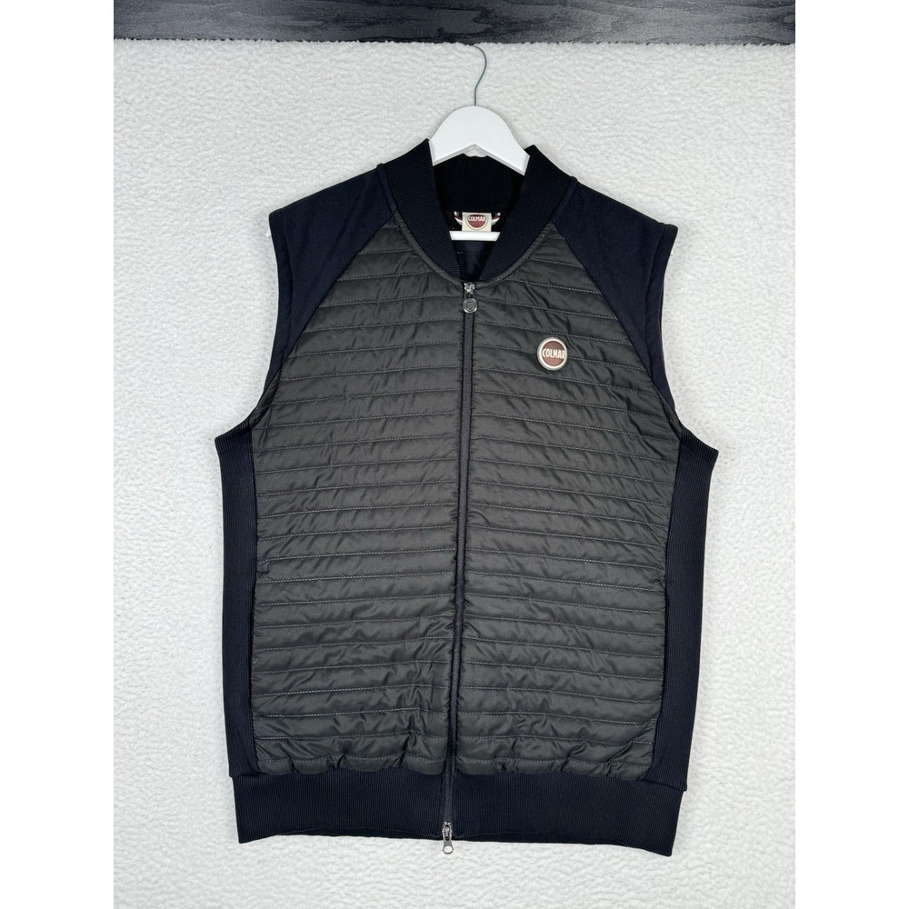 COLMAR Black Padded Nero Vest - Men's XL